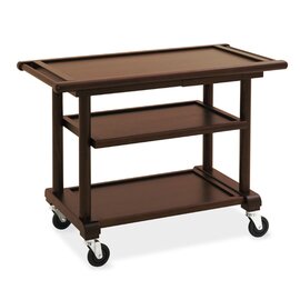 serving trolley wenge coloured  | 3 shelves product photo