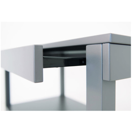 serving trolley white | cutlery deposit L 1000 mm W 560 mm H 840 mm product photo  S