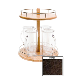 buffet stand CLASSIC wenge coloured | 2 levels | 4 jugs product photo