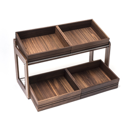 bread shelf FANTASY GN 1/2 wood | 560 mm x 280 mm H 400 mm product photo