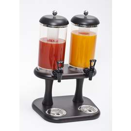 juice dispenser CLASSIC coolable wenge coloured | 2 containers 2 x 4 ltr product photo