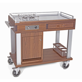 flambé trolleys NATURE | gas | 1500 watts product photo