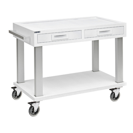 serving trolley TACTUR BASE white | 2 shelves product photo