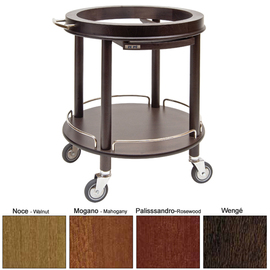 Basic serving trolley ROMA PARIS RUND rosewood coloured product photo