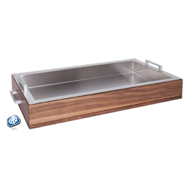 Seafood top NATURE, with stainless steel tub product photo