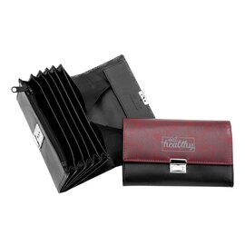 waiter wallet PRINT cow nappa black  L 175 mm product photo