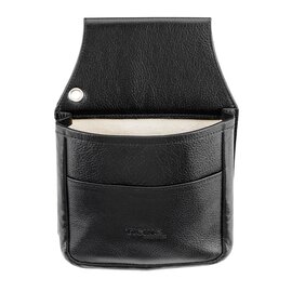 waiter wallet quiver iPad mini cowhide leather black with chain eyelet  L 160 mm product photo