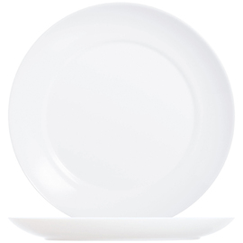 plate flat APY WHITE tempered glass Ø 246 mm product photo