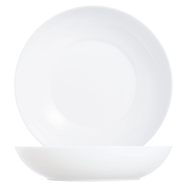 plate deep APY WHITE tempered glass Ø 200 mm product photo