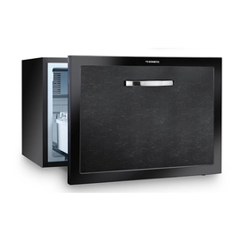 drawer minibar DM50D black 50 ltr | thermoelectric with trim panel | handle product photo