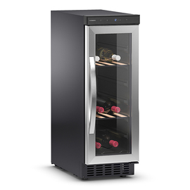 wine refrigerator ESSENTIAL-LINE B29G glass door product photo