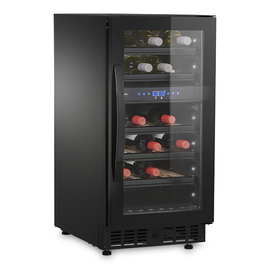 wine refrigerator DESIGN-LINE E28FG glass door product photo