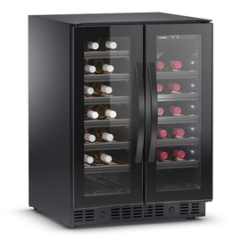 wine refrigerator DESIGN-LINE E40FGD glass door product photo