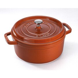 cocotte 3.8 ltr cast iron cinnamon coloure product photo