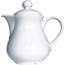CLEARANCE | coffee pot MILANO Wersal porcelain with lid white 300 ml H 134 mm product photo