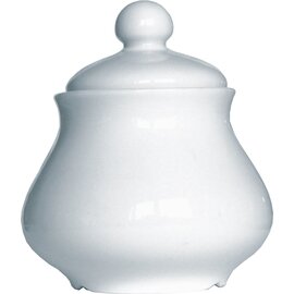 Wersal lidded sugar bowl MILANO 200 ml porcelain with lid  Ø 90 mm  H 113 mm product photo