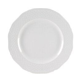 Plate, flat, &quot;Aphrodite Uni White&quot;, dimensions: Ø 260 mm, height: 24 mm, weight: 554 g product photo