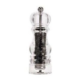 pepper mill NANCY acrylic transparent • grinder made of stainless steel  H 380 mm product photo