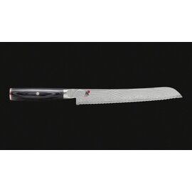 bread knife MIYABI 5000 FCD straight blade | black | blade length 24 cm product photo