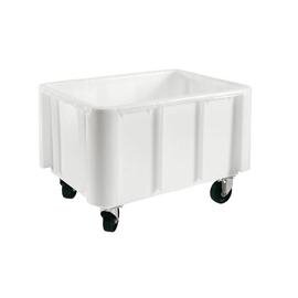 large volume container NATURAL  • white  • wheeled  | 140 ltr | 800 mm  x 600 mm  H 550 mm product photo