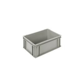 stackable container COMFORT LINE Euronorm PP grey closed 15 ltr | 400 mm x 300 mm H 170 mm product photo