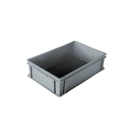 stackable container COMFORT LINE grey | 600 mm x 400 mm x 120 mm product photo