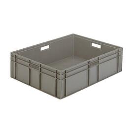stackable container COMFORT LINE H 235 mm PE grey reinforced smooth bottom closed product photo