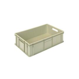 stackable container GOLD LINE H 170 mm HDPE beige extra reinforced bottom Walls closed product photo