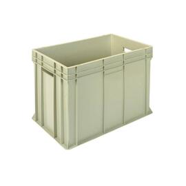 CLEARANCE | stackable container GOLD LINE H 450 mm HDPE beige extra reinforced bottom Walls closed product photo