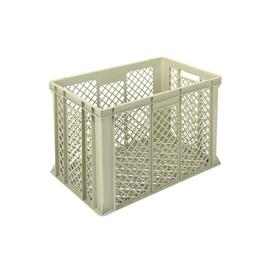 stackable container GOLD LINE H 410 mm HDPE beige extra reinforced bottom perforated walls product photo