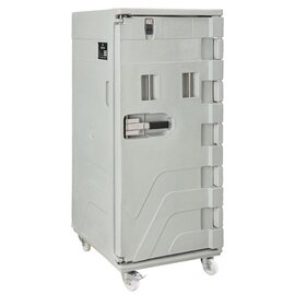 thermal shipping container  • grey  • wheeled  | 500 ltr | 850 mm  x 715 mm  H 1675 mm product photo