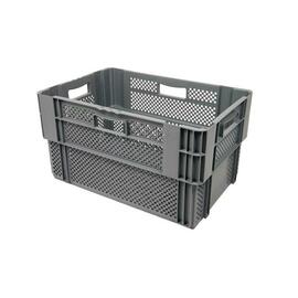 stack and nest container H 320 mm PP grey nestable product photo
