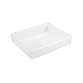 stacking containers | transport boxes 18 ltr PE white | food safe product photo