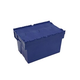 lidded crate 63 ltr PP with lid product photo