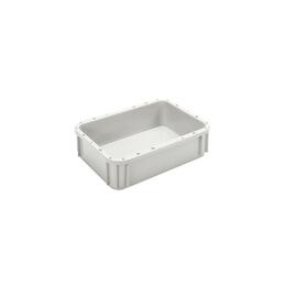 multi-purpose stacking container MULTI H 125 mm PE grey | closed product photo