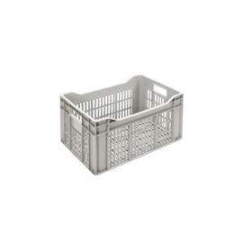 multi-purpose stacking container MULTI H 290 mm PE grey | perforated product photo