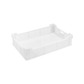 multi-purpose stacking container MULTI H 145 mm PE white | perforated product photo