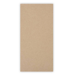 recycling napkins brown 400 mm x 400 mm 2 ply 1/8 fold product photo
