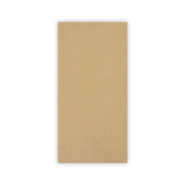 recycling napkins brown 330 mm x 330 mm 2 ply 1/8 fold product photo