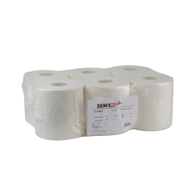 towel roll SEMYTOP MIDI cellulose 1 ply bright white | 360 mm x 200 mm product photo