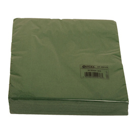 dinner napkins cellulose green 2 ply 1/4 fold 400 mm x 400 mm | 28 x 50 pieces product photo