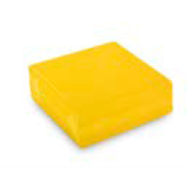Airlaid napkin yellow fold 1/4 400 mm x 400 mm | 16 x 50 pieces product photo