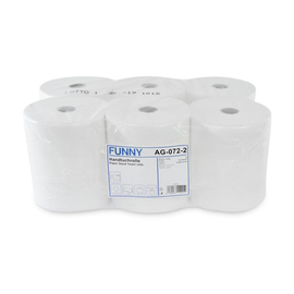 Towel roll with special core FUNNY cellulose bright white product photo