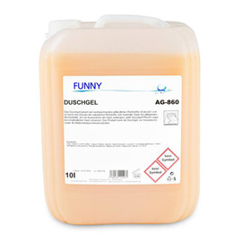 shower gel peach 10 litres canister product photo