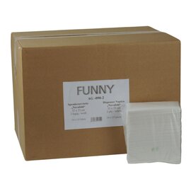 dispenser napkin Novafold 2 ply white 24 x 125 pieces product photo