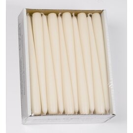 taper candles white  H 240 mm | 200 pieces product photo