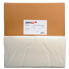 dinner napkins cellulose white 2 ply 1/4 fold 400 mm x 400 mm | 6 x 250 pieces product photo