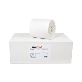 towel roll SEMYTOP MIDI cellulose 1 ply bright white | 350 mm x 200 mm product photo