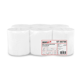 towel roll SEMItop MIDI cellulose 3 ply bright white product photo