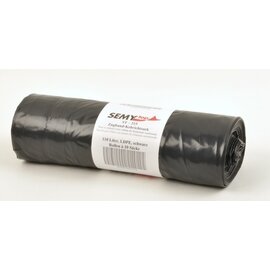 tieback bin bags Type 100 black  L 1000 mm  B 700 mm | 12 x 10 pieces product photo